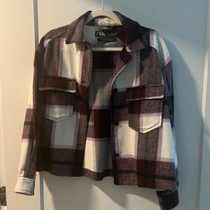 Plaid Over-shirt Jacket